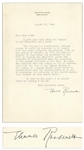 Eleanor Roosevelt Letter Signed as First Lady -- Roosevelt Writes to Journalist Pearl Buck Regarding the Plight of Puerto Rican Nationalist Pedro Albizu Campos